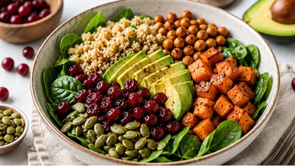 Cranberry Quinoa Power Bowl