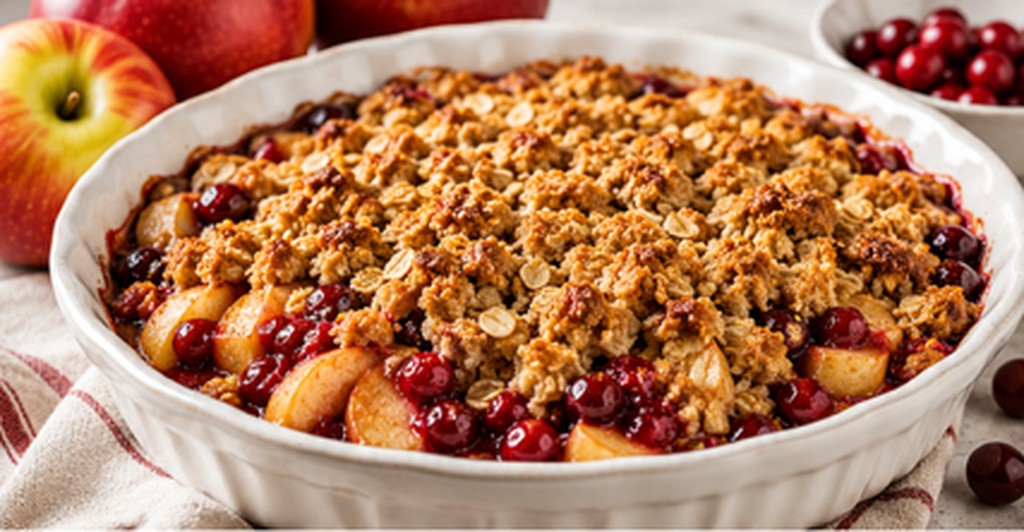 Cranberry Apple Crisp