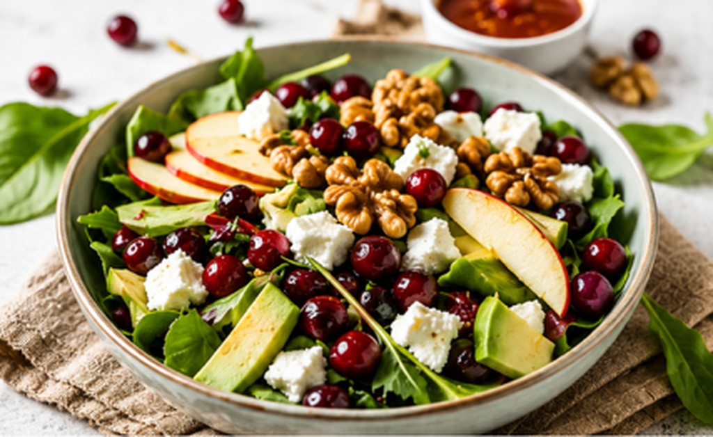 Cranberry Walnut Harvest Salad